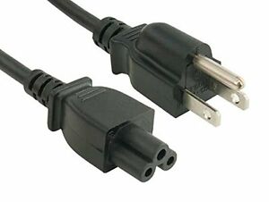 KINGMOX DSY-9509-1.5 - CABLE DE PODER TIPO TREBOL DE 1.5M / AC POWER CORD LAPTOP / NEGRO